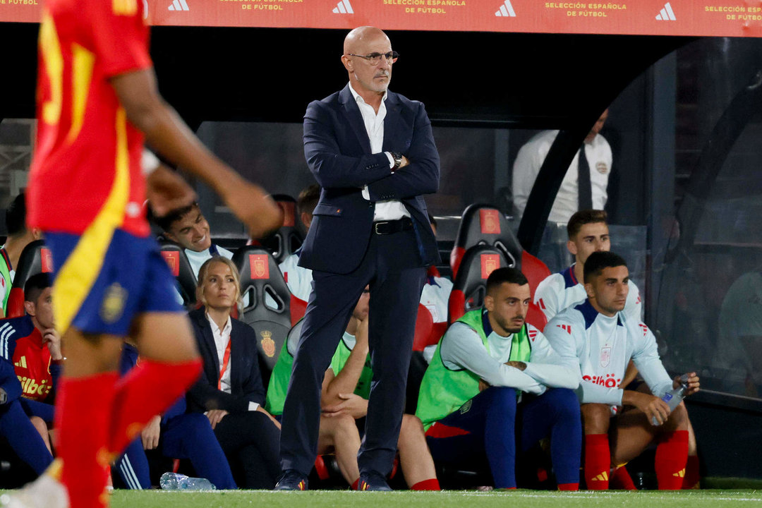 El entrenador de la selección española, Luis de La Fuente, en una foto de archivo. EFE/Cati Cladera