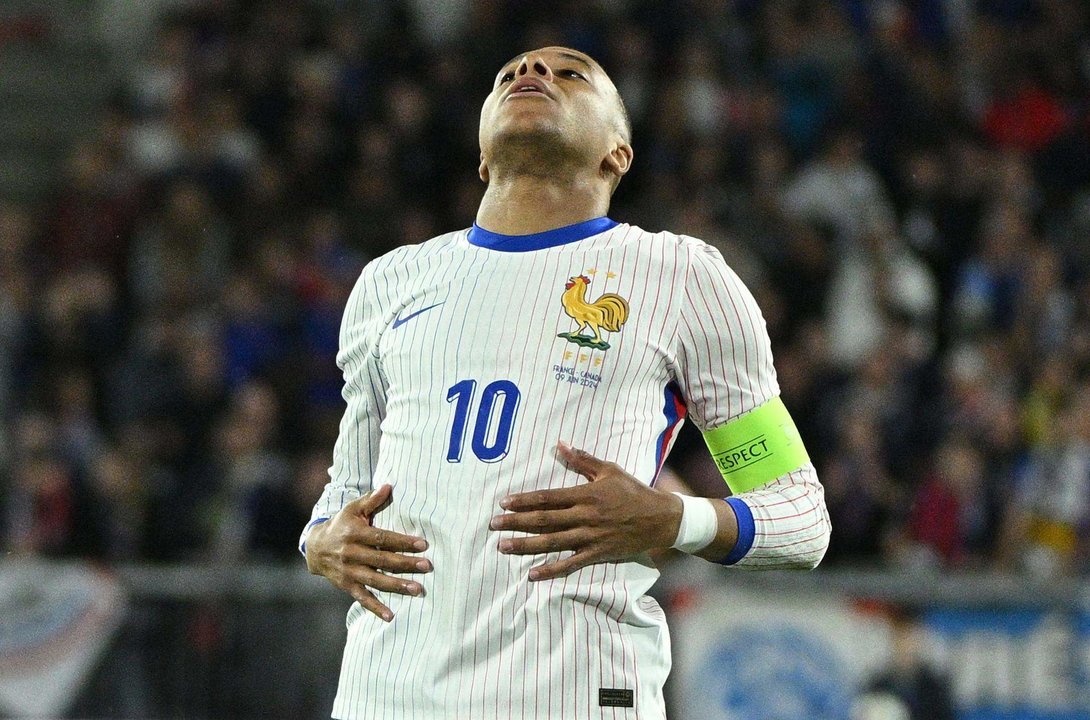 Kylian Mbappé, delantero de la selección francesa. EFE/EPA/Caroline Blumberg/Archivo