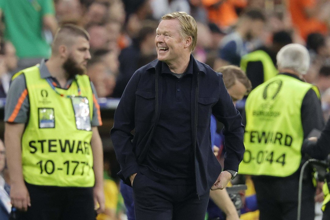 Ronald Koeman, seleccionador de Países Bajos en Múnich, Alemania. EFE/EPA/RONALD WITTEK